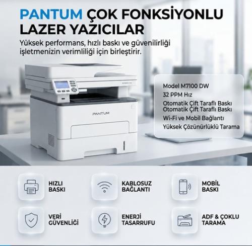 Çok Fonksiyonlu Yazıcılar / PANTUM Çok Fonksiyonlu Yazıcılar